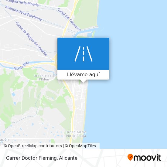 Mapa Carrer Doctor Fleming