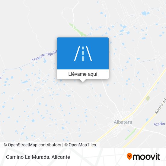 Mapa Camino La Murada