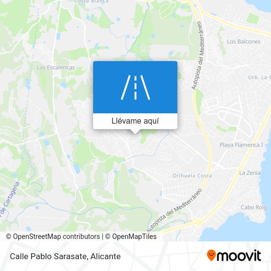 Mapa Calle Pablo Sarasate