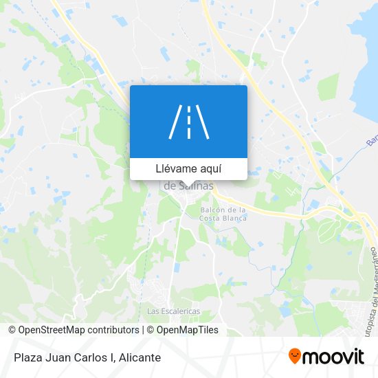 Mapa Plaza Juan Carlos I