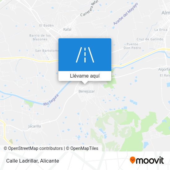 Mapa Calle Ladrillar