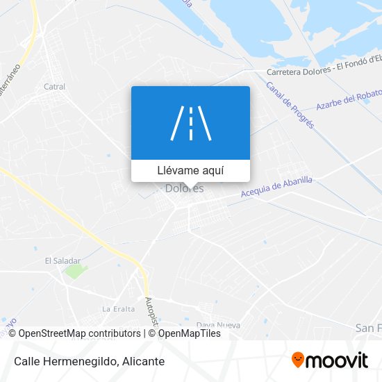 Mapa Calle Hermenegildo