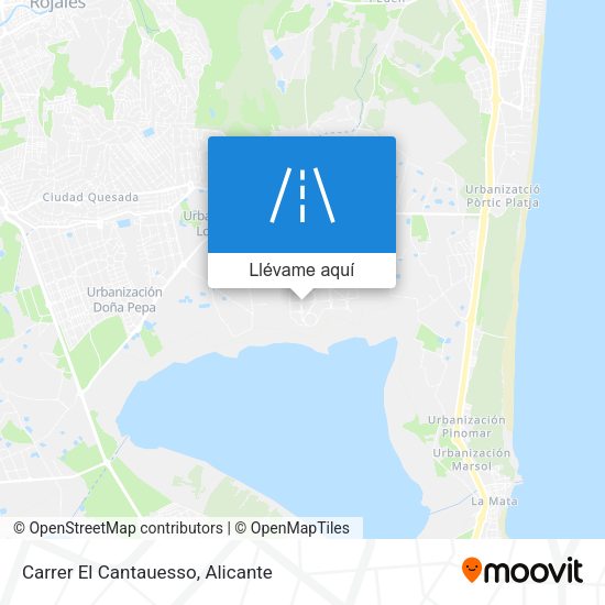 Mapa Carrer El Cantauesso