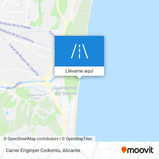 Mapa Carrer Enginyer Codorníu