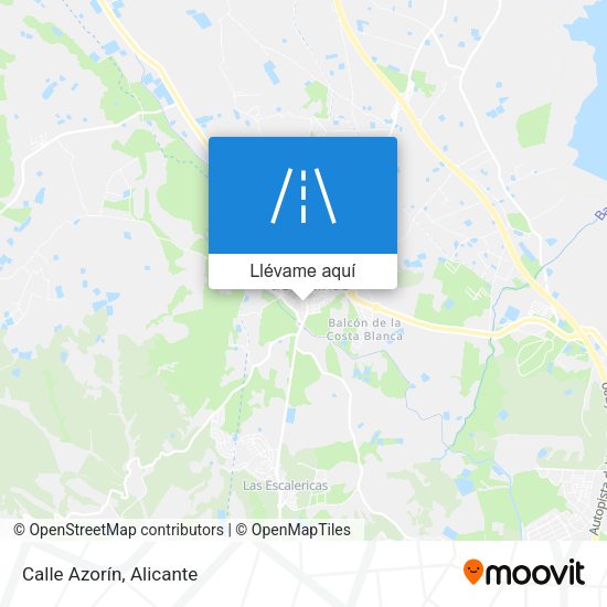 Mapa Calle Azorín