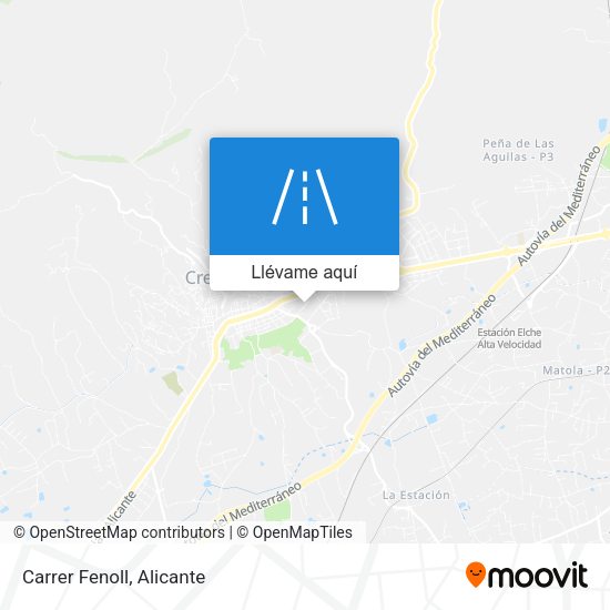Mapa Carrer Fenoll