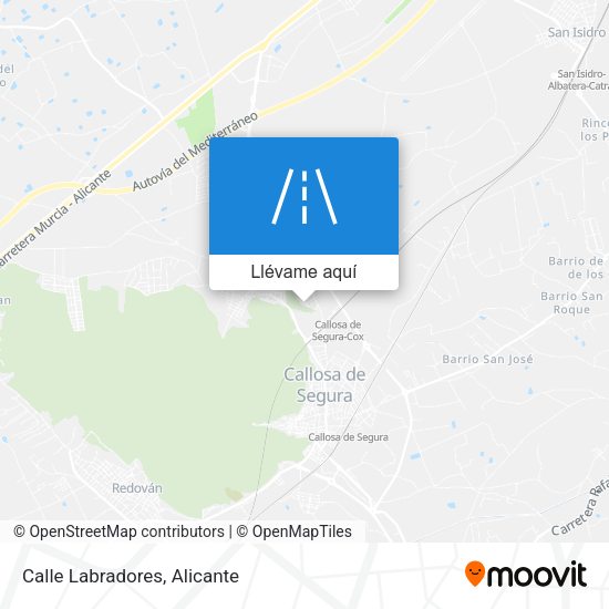 Mapa Calle Labradores