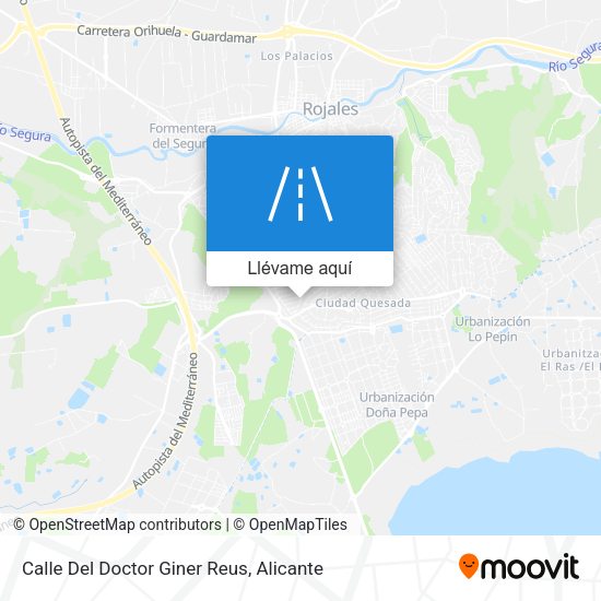 Mapa Calle Del Doctor Giner Reus