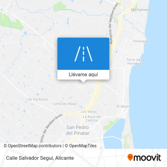 Mapa Calle Salvador Seguí