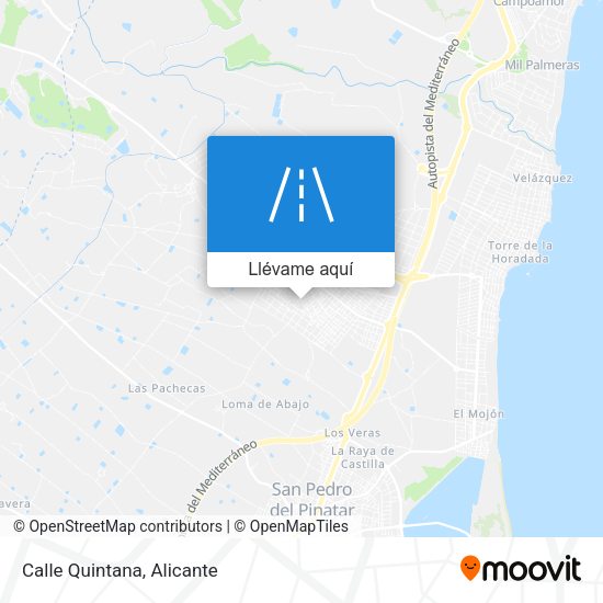 Mapa Calle Quintana