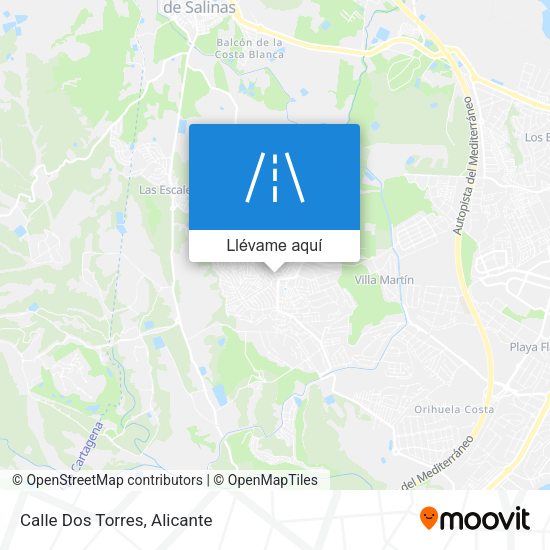 Mapa Calle Dos Torres