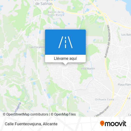Mapa Calle Fuenteovejuna