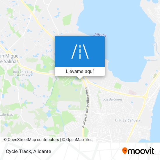 Mapa Cycle Track