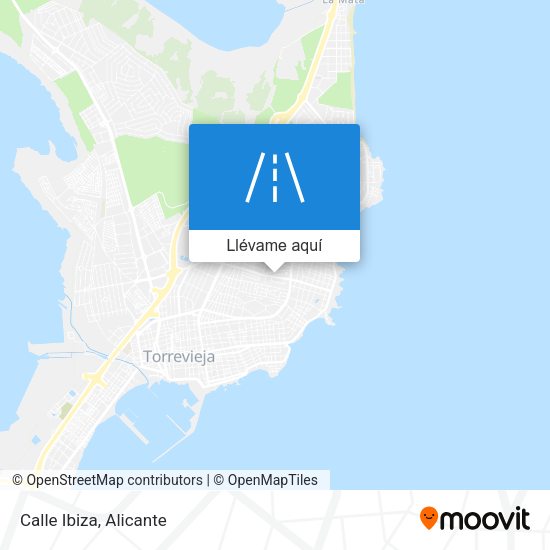 Mapa Calle Ibiza