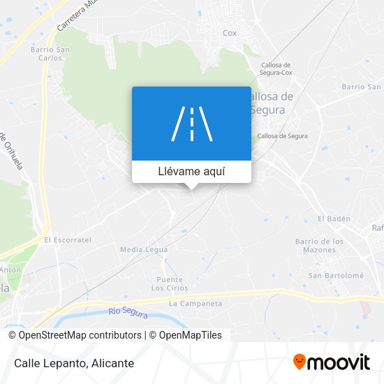 Mapa Calle Lepanto