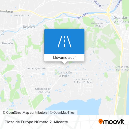 Mapa Plaza de Europa Número 2