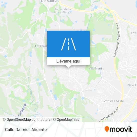 Mapa Calle Daimiel