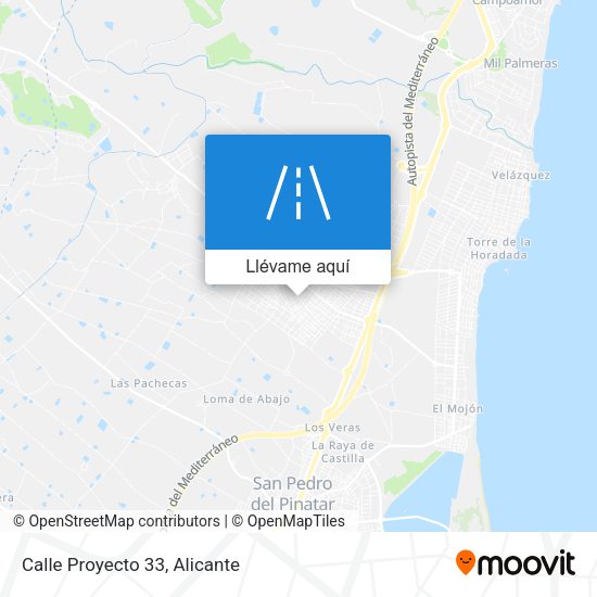 Mapa Calle Proyecto 33