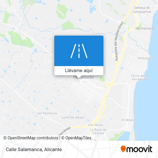 Mapa Calle Salamanca