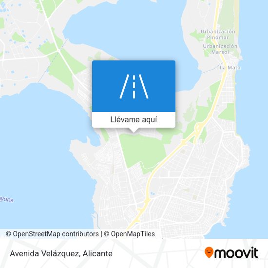 Mapa Avenida Velázquez