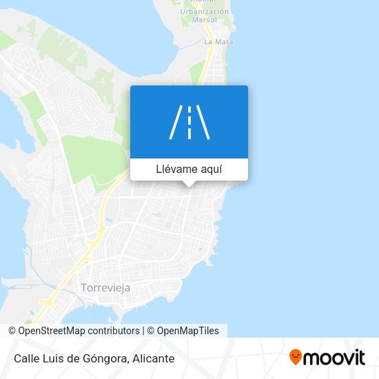 Mapa Calle Luis de Góngora