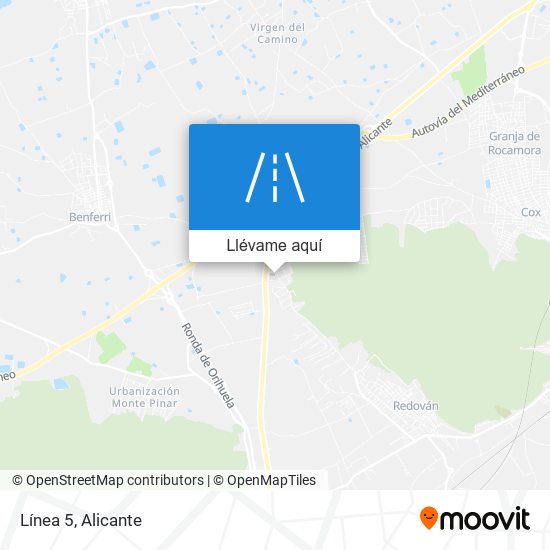 Mapa Línea 5