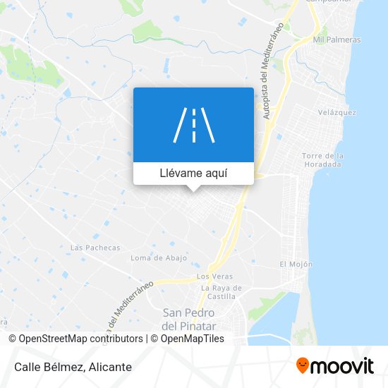 Mapa Calle Bélmez