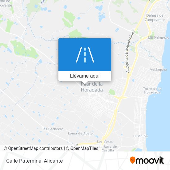 Mapa Calle Paternina