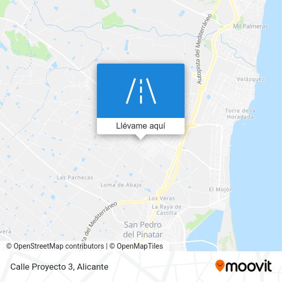 Mapa Calle Proyecto 3