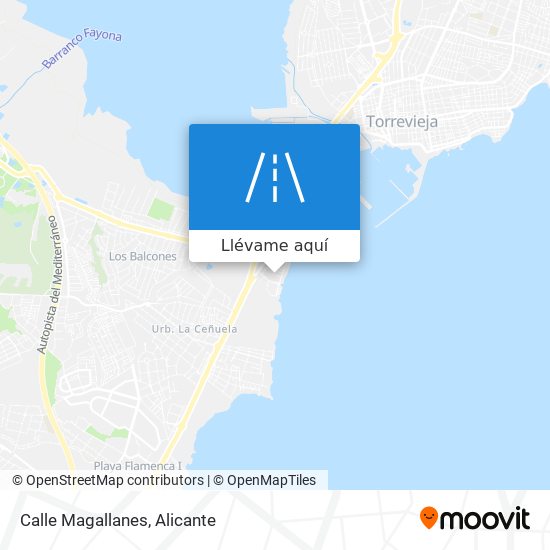 Mapa Calle Magallanes