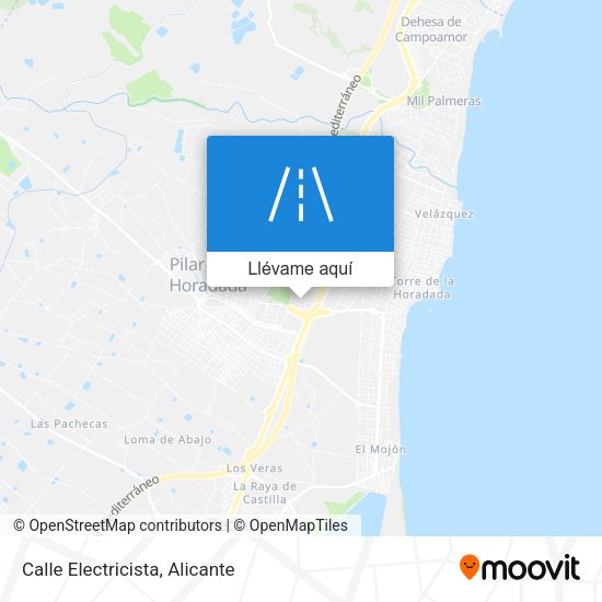 Mapa Calle Electricista
