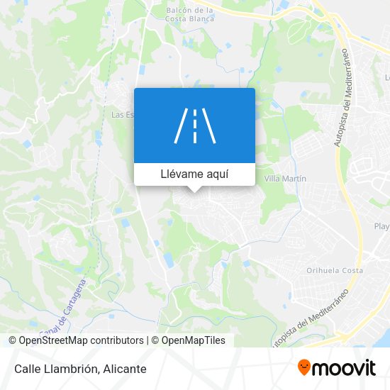 Mapa Calle Llambrión