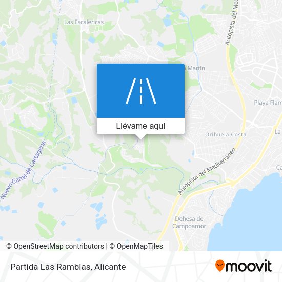 Mapa Partida Las Ramblas
