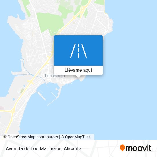 Mapa Avenida de Los Marineros