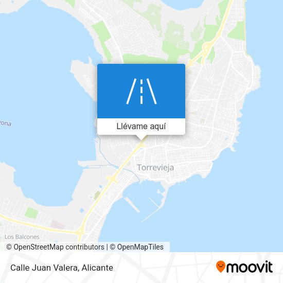 Mapa Calle Juan Valera