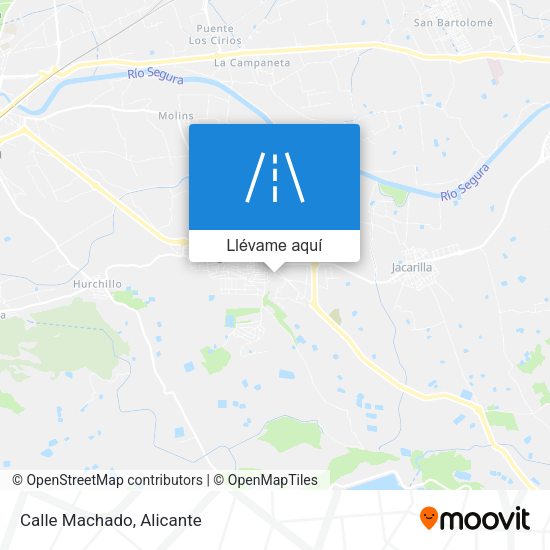 Mapa Calle Machado