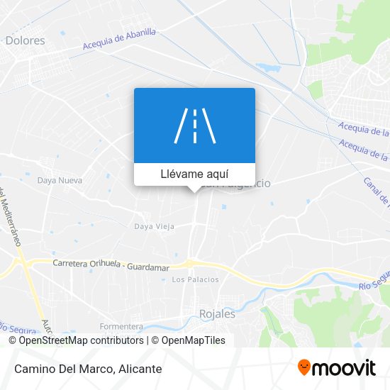Mapa Camino Del Marco