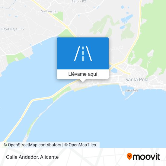 Mapa Calle Andador