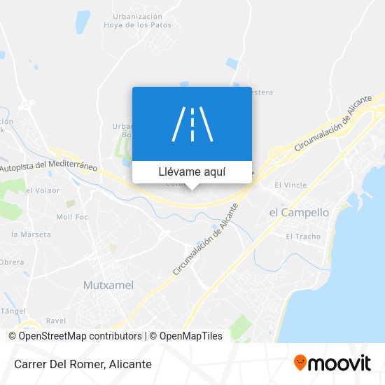 Mapa Carrer Del Romer