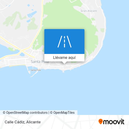 Mapa Calle Cádiz