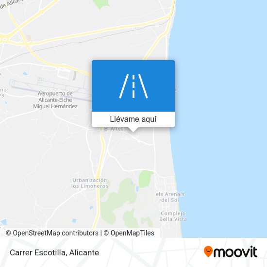 Mapa Carrer Escotilla