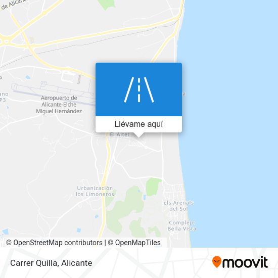 Mapa Carrer Quilla