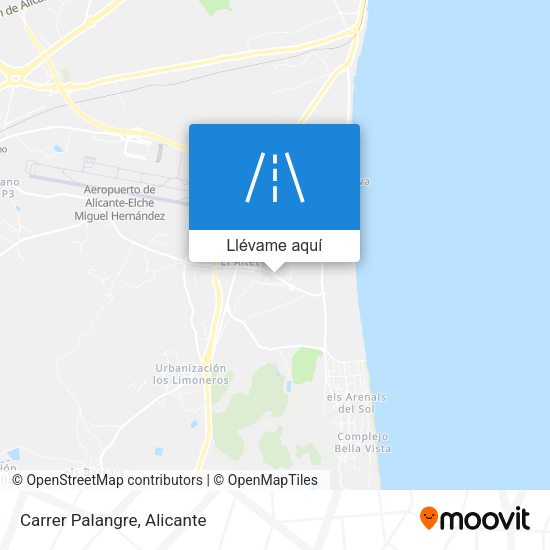 Mapa Carrer Palangre