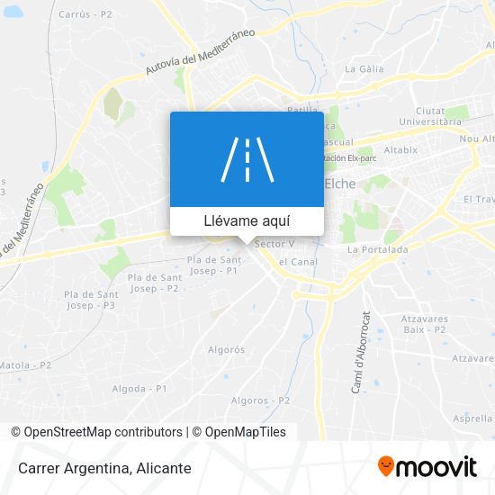Mapa Carrer Argentina