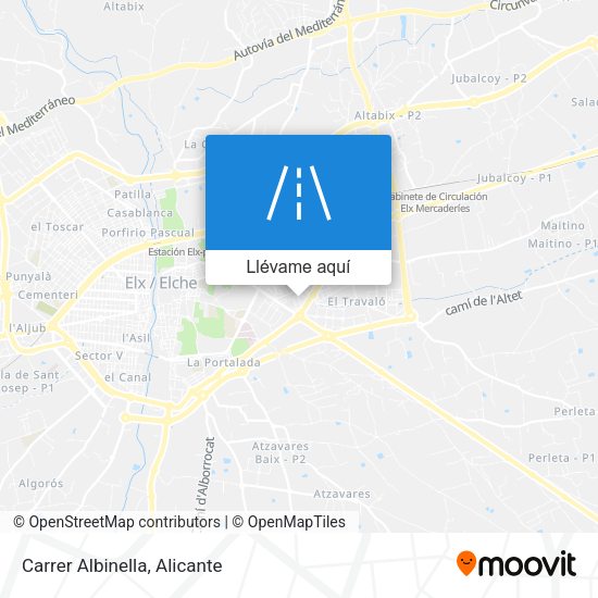 Mapa Carrer Albinella