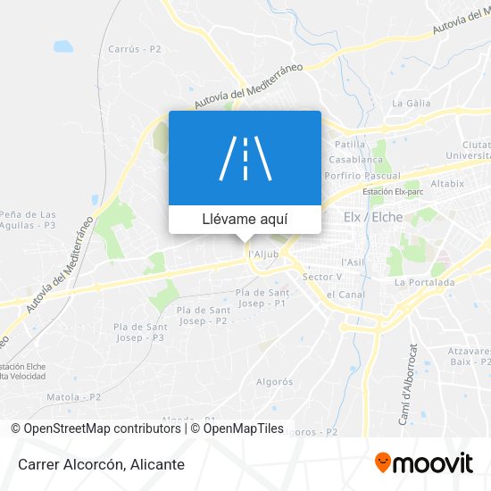 Mapa Carrer Alcorcón