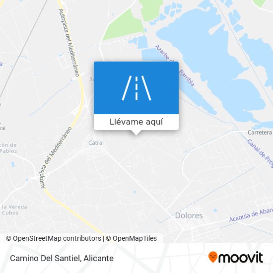 Mapa Camino Del Santiel