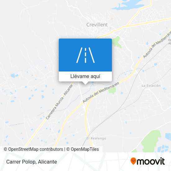 Mapa Carrer Polop