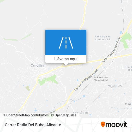 Mapa Carrer Ratlla Del Bubo