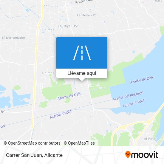 Mapa Carrer San Juan